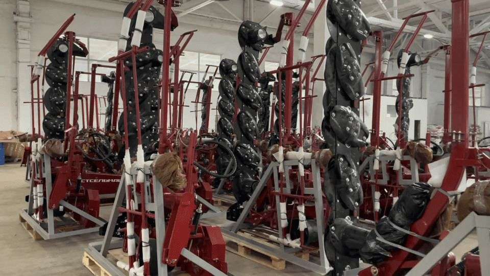 Первая партия роторных косилок серии STRIGE Первая партия роторных косилок серии STRIGE
