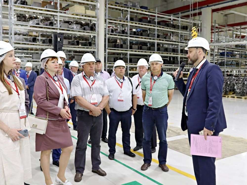 На производственной площадке Ростсельмаш